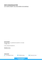 Vorschau - Arbeitsblätter - Technik - Der Kondensator - Seite 1