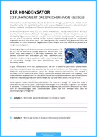Vorschau - Arbeitsblätter - Technik - Der Kondensator - Seite 2