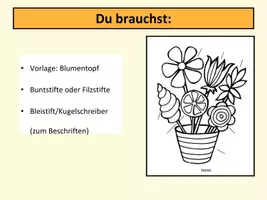 Vorschau - Stundenentwürfe - KUNST: Blumenvase - Farbenlehre inkl. Vorlage (Bunt-/Filzstifze) - Seite 2