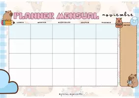 Vista previa - Para docentes: organización, planificación y formación - Planificadores mensuales - página 2