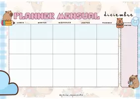 Vista previa - Para docentes: organización, planificación y formación - Planificadores mensuales - página 3