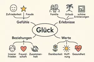 Vorschau - Arbeitsblätter - Lernposter + Arbeitsblatt "Glück" + Onlineübung & MP3 + Mindmap + Infografik - Seite 3