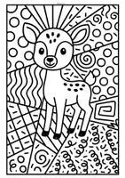 Vorschau - Mal- und Bastelvorlagen - Herbst Tiere Pop Art (Kunst Vertretung) - Seite 2