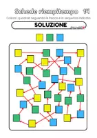 anteprima - Giochi - SCHEDE RIEMPI TEMPO ABILITA' VISUO SPAZIALI (Square) - Pagina 2