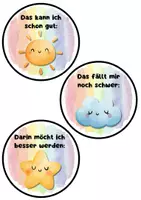 Vorschau - Bildkarten - Reflexionskarten Lerngespräch / Elterngespräch - Seite 1