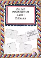 Vorschau - Arbeitsblätter - Mini-Heft Mengenerfassung Klasse 1 - Deckblatt