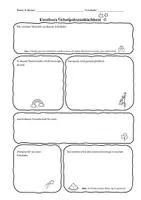 Vorschau - Mal- und Bastelvorlagen - kreative Schuljahresreflexion (Sek. 1) - Deckblatt