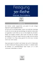Vorschau - Spiele - Festigung 3er-Reihe | Mathespiel Kleines Einmaleins - Deckblatt