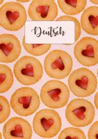 Vorschau - Lehrwerke/Schulbücher - Hefteinbände "Herzkekse" Mathematik, Deutsch, Sachunterricht - Umschlag - Seite 1