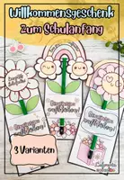 Vorschau - Anderer Materialtyp - Willkommensgeschenk zum Schulanfang - Deckblatt