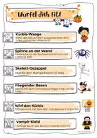 Vorschau - Spiele - Würfel dich fit! - Herbst/Halloween Edition (Sport Grundschule) - Seite 2