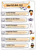 Vorschau - Spiele - Würfel dich fit! - Herbst/Halloween Edition (Sport Grundschule) - Seite 3