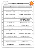Vorschau - Arbeitsblätter - Tandem simple past - irregular verbs - Seite 1