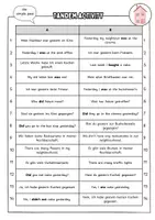 Vorschau - Arbeitsblätter - Tandem simple past - irregular verbs - Seite 3