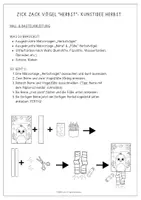 Vorschau - Stundenentwürfe - Materialpaket - Zick Zack Kunstprojekte – Fertige Kunststunde | Kunst basteln | kreative Kunstideen | Kunst Vertretung Grundschule | Malen & basteln | Zick Zack Bilder - Seite 2