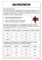 Vorschau - Arbeitsblätter - Das Präteritum in Gruselgeschichten - Seite 1