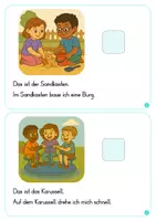 Vorschau - Fördermaterial/Inklusion - Vorlese-Klettbuch: Schaukeln - Klettern - Rutschen - Seite 3