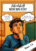 Vorschau - Unterrichtsreihen - Wer bin ich? Arbeitsheft Religion - Deckblatt