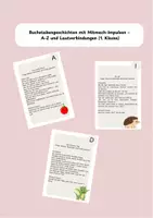 Vorschau - Lehrpläne/Lehrermaterial - Buchstabengeschichten – A–Z und Lautverbindungen (1. Klasse) - Deckblatt