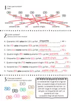 Voorbeeld - Frans: les nombres 1-100 - fiches de travail - Pagina 3