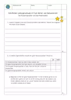Vorschau - Arbeitsblätter - Klassensprecher und Kinderrechte Lernzielkontrolle - Seite 1