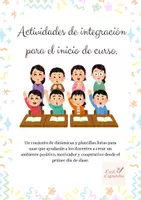 Vista previa - Juegos / Gamificación - ACTIVIDADES DE INTEGRACIÓN PARA EL INICIO DE CURSO - Portada