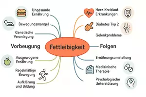 Vorschau - Arbeitsblätter - Arbeitsblätter zum Thema "Fettleibigkeit" + Lösung & MP3 + Mindmap + Infografik - Seite 2