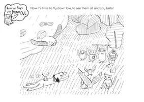 Vorschau - Arbeitsblätter - Read and Rhyme with Brown Owl - A4 COLOURING PAGES - Seite 1