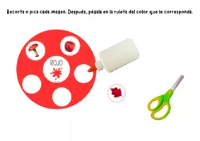 Vista previa - Tarjetas / Manipulativos - RULETAS COLORES DE OTOÑO - página 3