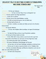 Vorschau - Arbeitsblätter - Die eigenen Stärken kennenlernen - Stärkenhummel - Seite 2