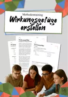 Vorschau - Arbeitsblätter - Methodentraining Wirkungsgefüge - Deckblatt