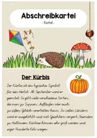 Vorschau - Aufgabenkarten - Abschreibkartei_Herbst - Seite 2