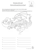 Vorschau - Mal- und Bastelvorlagen - Drachen haben nichts zu lachen - Themenplan - Seite 2