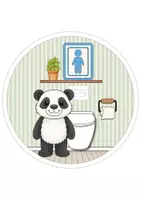 Vorschau - Poster - Toilettenampel | Kloschilder Pandaklasse - Seite 2