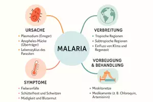 Vorschau - Arbeitsblätter - Lernposter + Arbeitsblätter zum Thema "Malaria" + Lösung & MP3 + Mindmap + Infografik - Seite 3