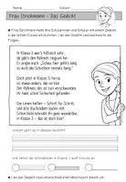 Vorschau - Arbeitsblätter - Neue Lineatur Klasse 3 - Einführung mit Frau Strichmann - Seite 1
