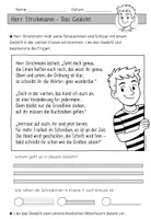 Vorschau - Arbeitsblätter - Neue Lineatur Klasse 4 - Einführung mit Herrn Strichmann - Seite 1