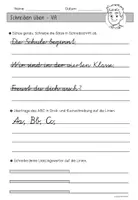 Vorschau - Arbeitsblätter - Neue Lineatur Klasse 4 - Einführung mit Herrn Strichmann - Seite 3