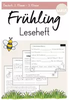 Vorschau - Arbeitsblätter - Leseheft: Frühling (2. Klasse - 3. Klasse) - Leseförderung - Deckblatt