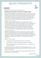 Vorschau - Arbeitsblätter - Blog Prompts - Seite 3