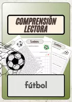 Vista previa - Hojas de trabajo - Comprensión lectora – fútbol + soluciones - Portada