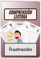 Vista previa - Hojas de trabajo - Comprensión lectora – frustración + soluciones - Portada