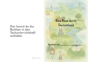 Vorschau - Arbeitsblätter - Deutschland – Städte, Lansdschaften, Regionen - Seite 1