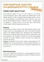 Vorschau - Arbeitsblätter - Vierecke und zusammengesetzte Figuren (Materialpaket) - Seite 1