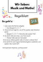 Vorschau - Arbeitsblätter - Musik trifft Mathe: Kinder rechnen und spielen ihr Ergebnis - Seite 3