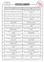 Vorschau - Arbeitsblätter - Tandem comparatives & superlatives - Seite 3
