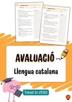 Vista previa - Refuerzo / NEE / Materiales de apoyo - Avaluació de llengua catalana – 2n d’ESO - Portada