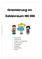 Vorschau - Arbeitsblätter - Orientierung im Zahlenraum 100 000 – Stellenwerte, Zahlenstrahl & Nachbarzahlen, Klasse 4-5 - Seite 2