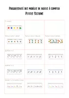 Aperçu - Outils du professeur - progression modèles Boites à compter - Page de couverture