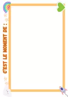Aperçu - Affichage - Affiche routine de la journée maternelle - Page de couverture